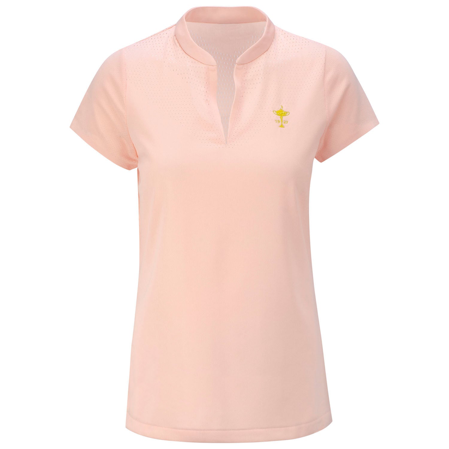 Ryder Cup Nike Women's Ace Polo in Orange- Front View
